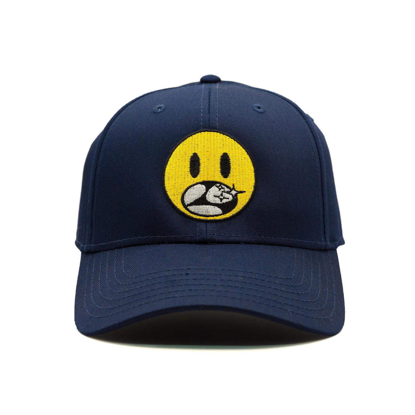 Limosine Smiley Hat - Navy