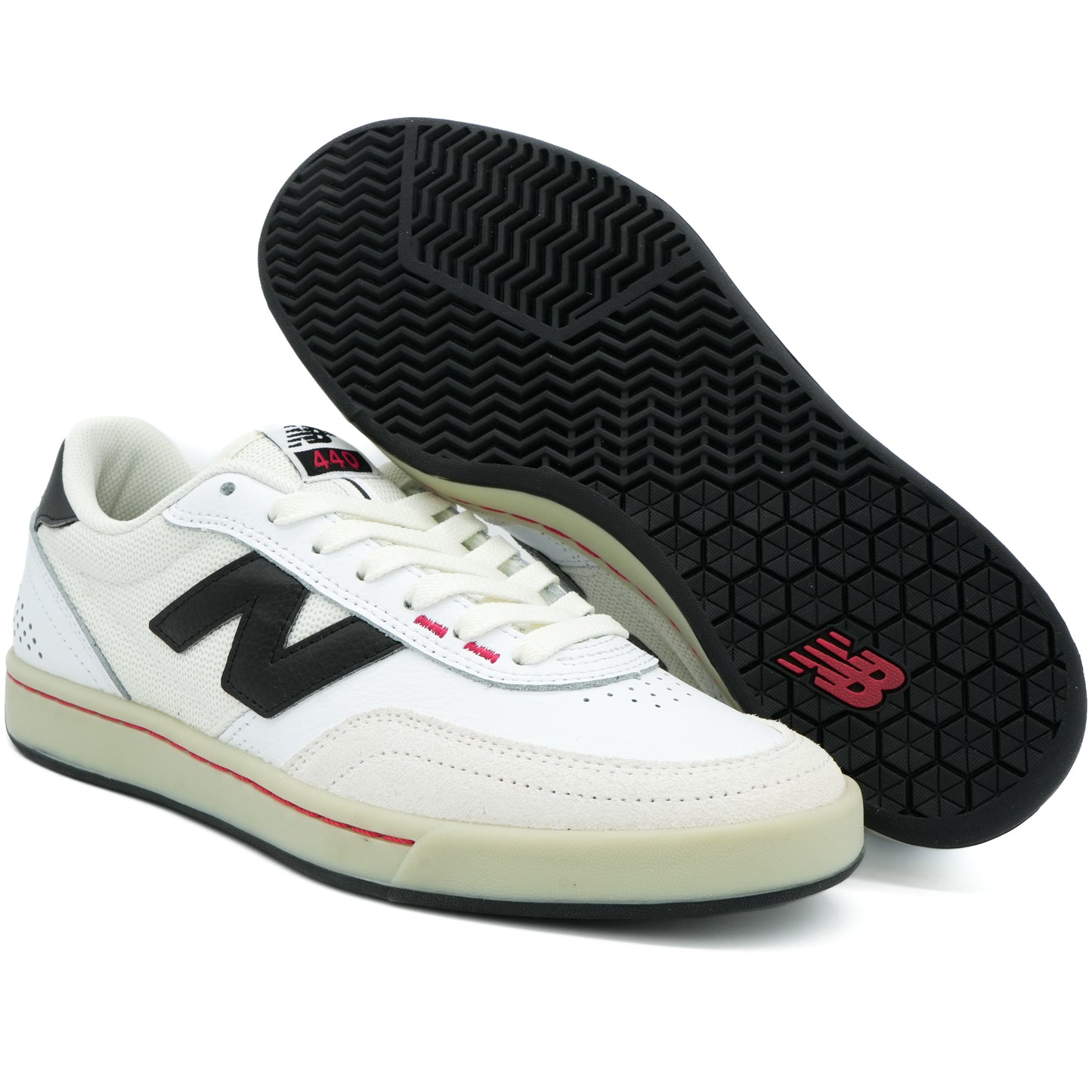 New Balance 440 V2 - White / Black
