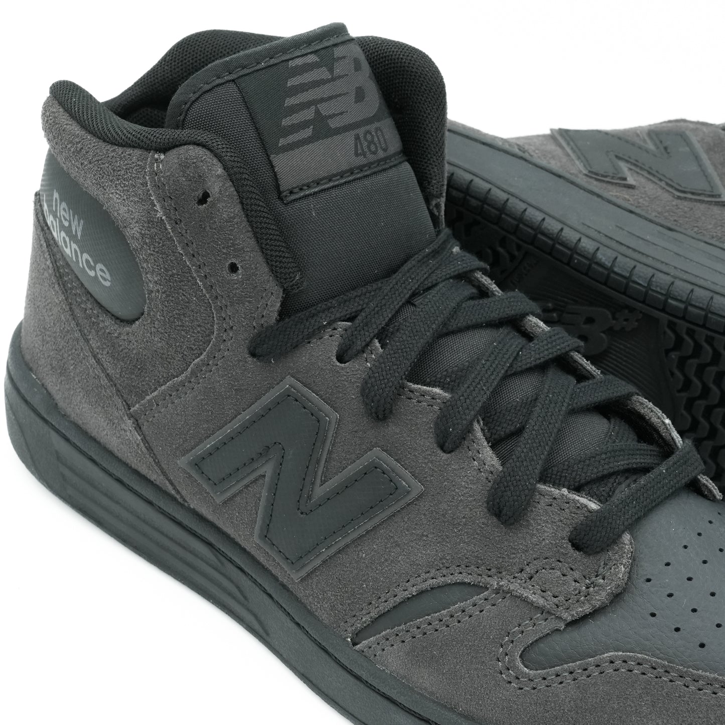 New Balance 480 High - Grey / Black