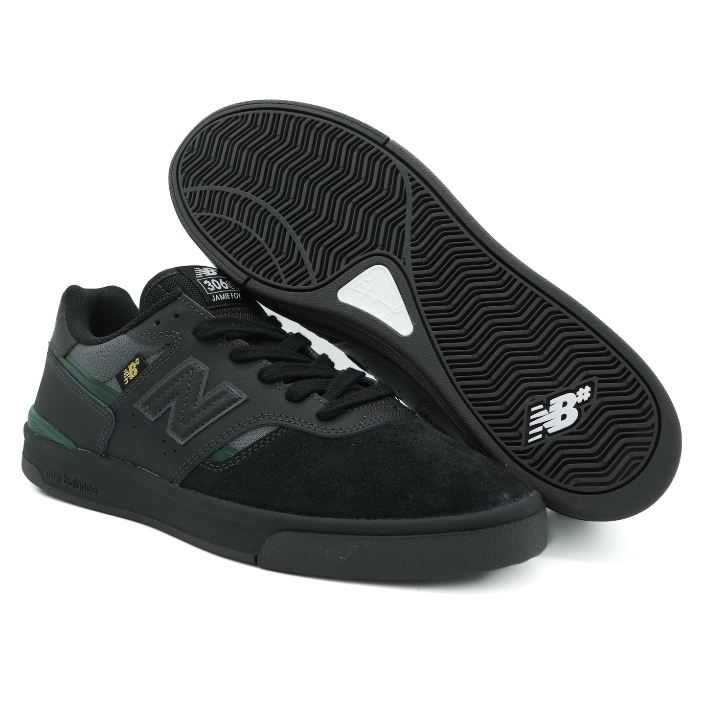 New Balance Foy 306 Cup - Black/Green