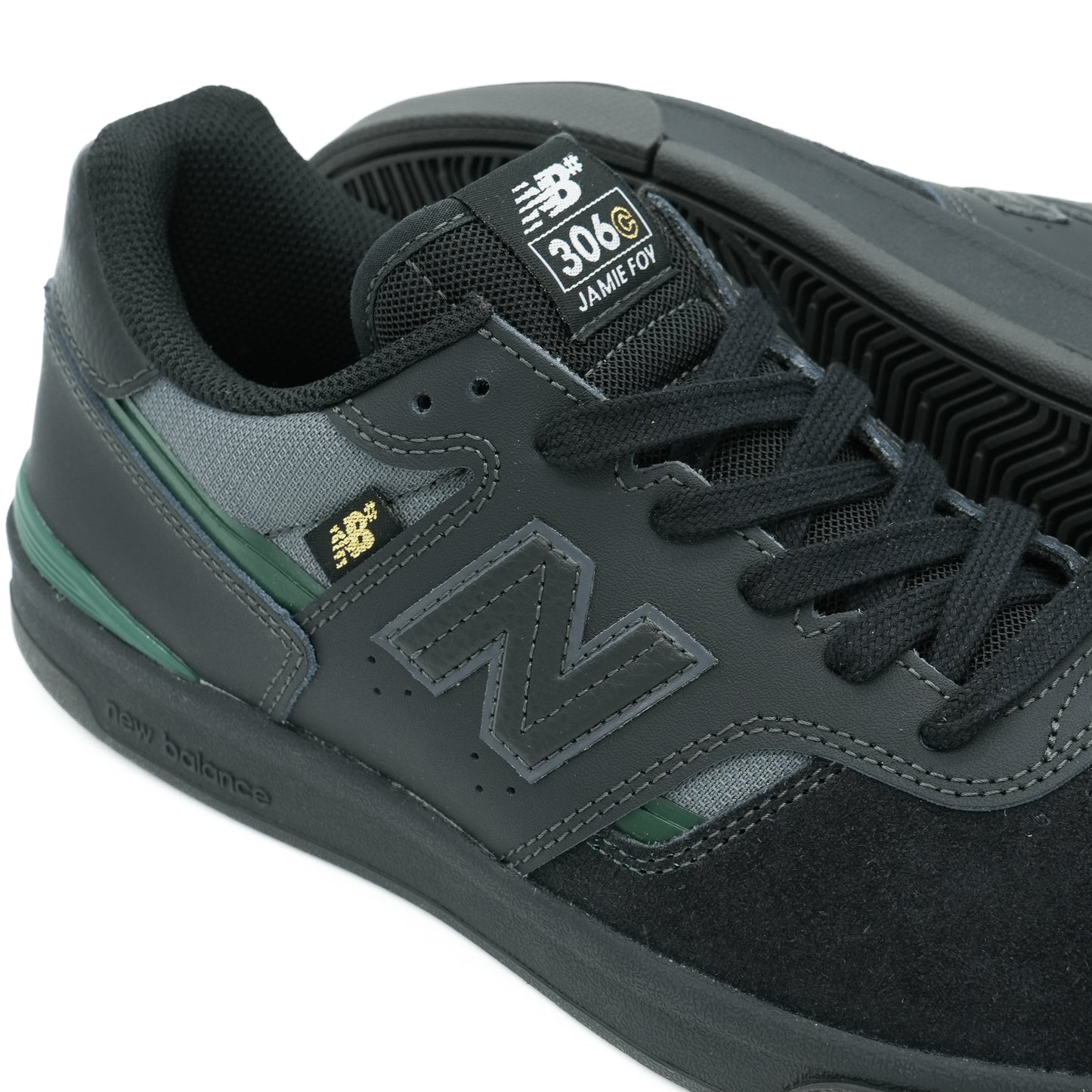 New Balance Foy 306 Cup - Black/Green