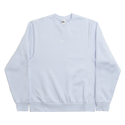 Nike SB Essential Logo Fleece Skate Crew - Football Grey / White