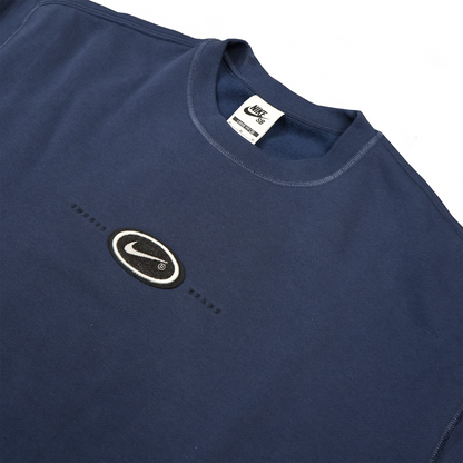 Nike SB Koston Fleece Crewneck Sweater - Midnight Navy