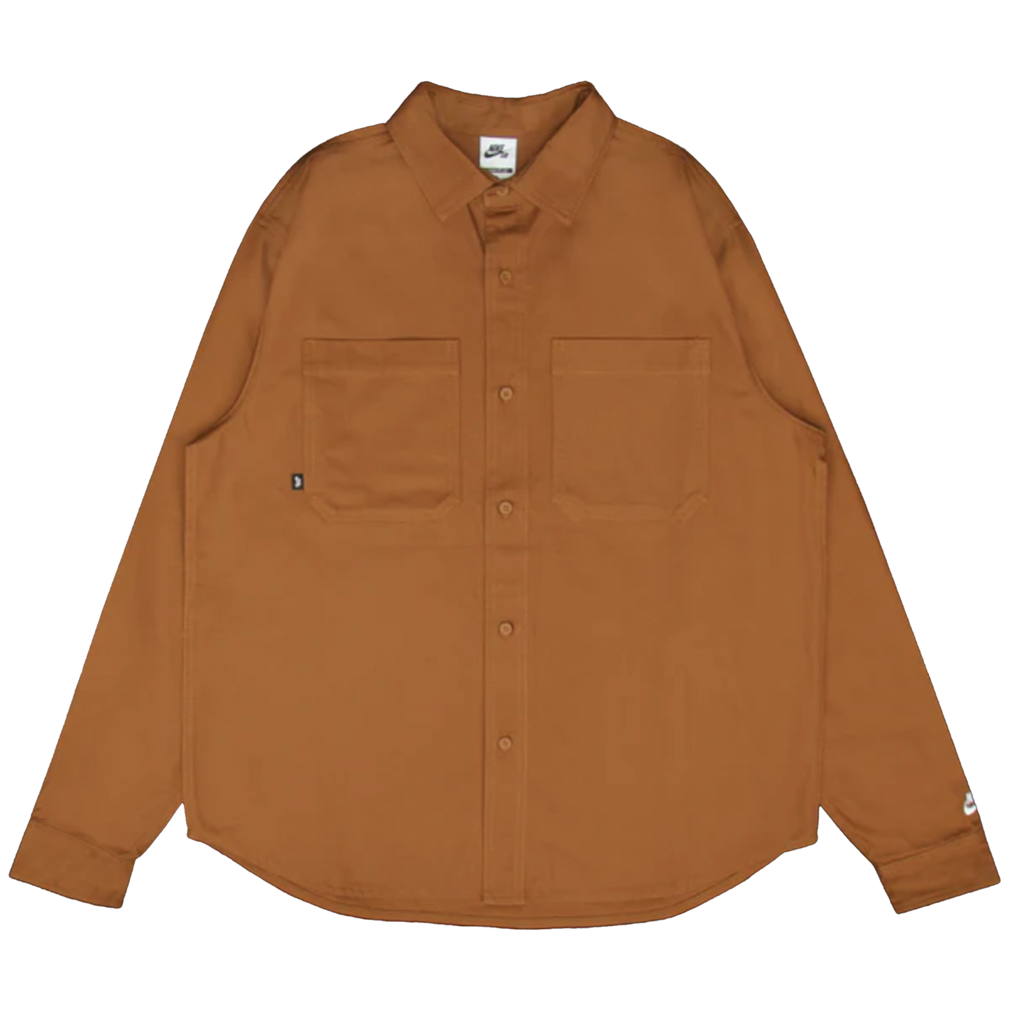 Nike SB Woven Skate Top Long Sleeve - Light British Tan