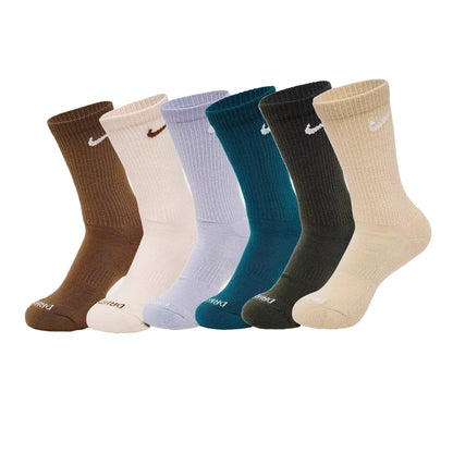 Nike SB Everyday Plus Cushioned Socks (6-Pack) - Multi Colored