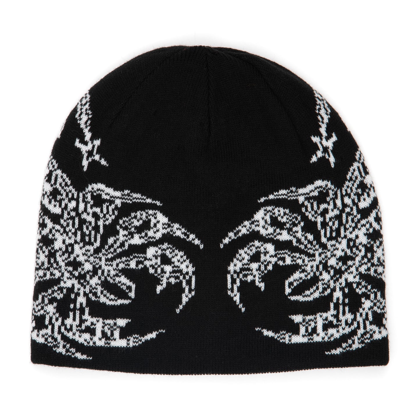 Corduroy No Regrets Reversible Skully - Black