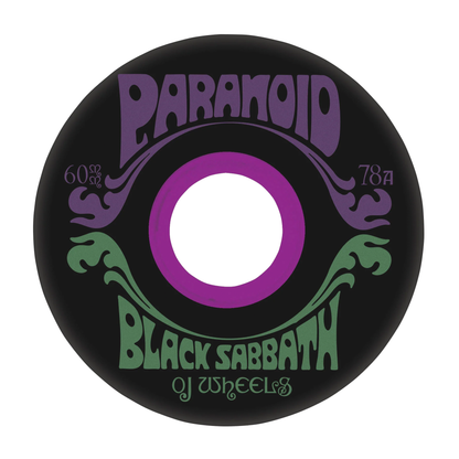 OJ Black Sabbath Paranoid Super Juice Wheels 78a - 60mm