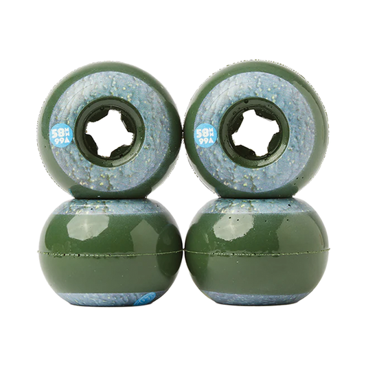 OJ Wheels Avocado Lil Doodies Wheels 99a - 58mm