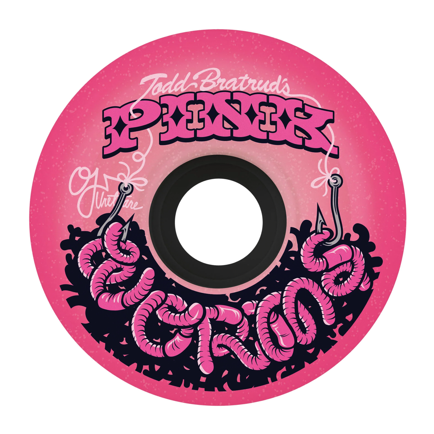 OJ Wheels Pink Worms Super Juice Wheels 78a - 60mm