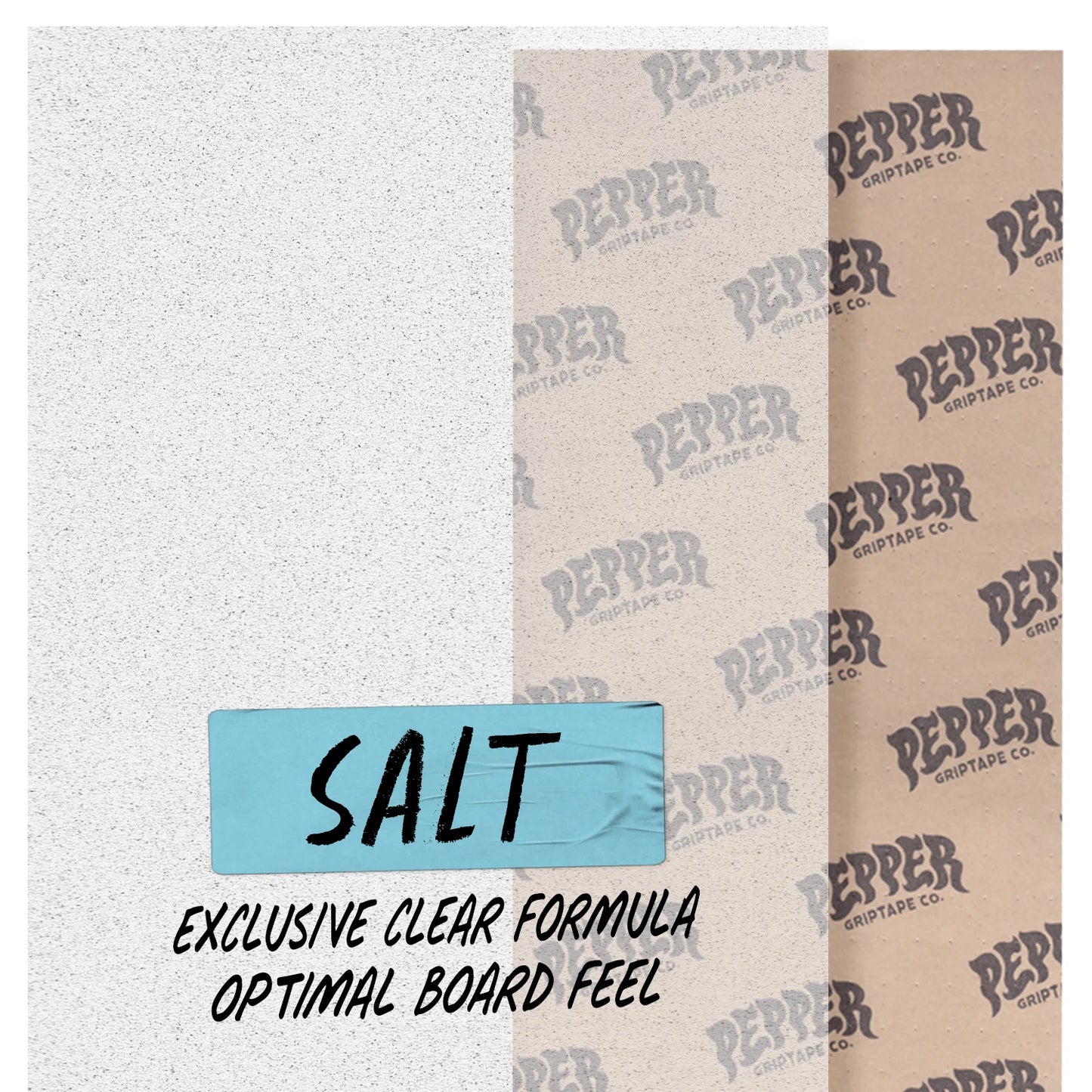 Pepper "Salt" Clear Grip