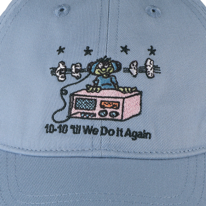 Passport Eyeball Leagues Cap - Washed Slate Blue