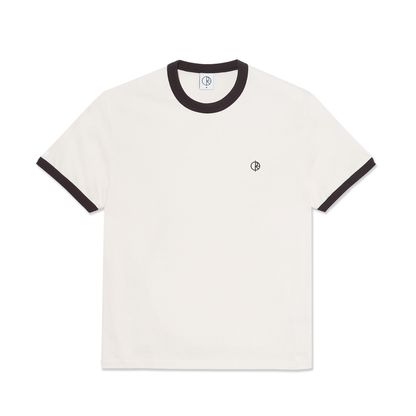 Polar Ringer Tee - Ivory / Chocolate