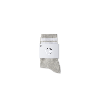 Polar Rib Socks - Happy Sad Heather Grey