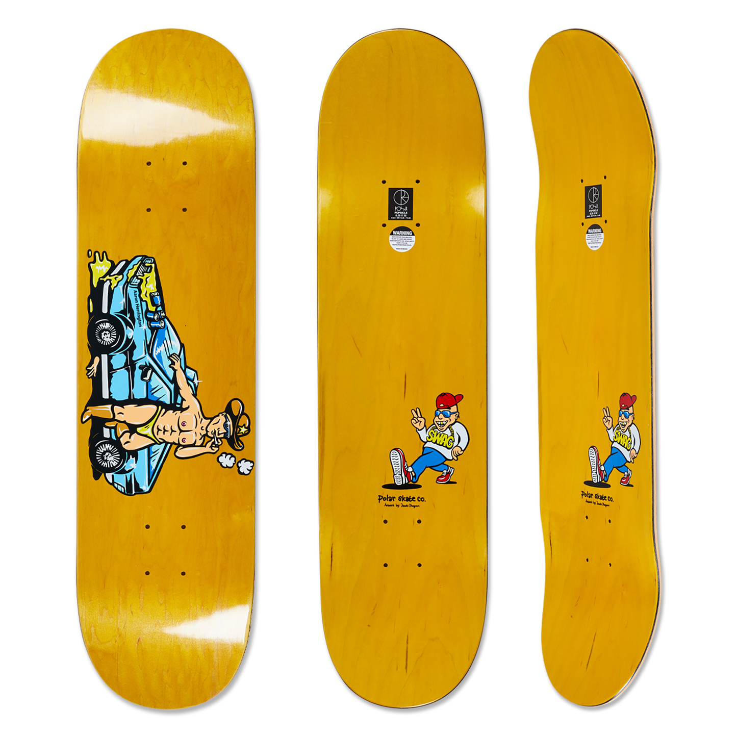 Polar Aaron Herrington Cowboy Cop Deck - 8.25