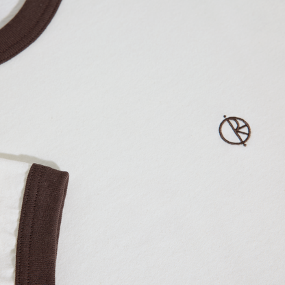 Polar Ringer Tee - Ivory / Chocolate