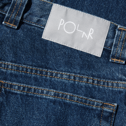 Polar 93! Denim Pants- Dark Blue