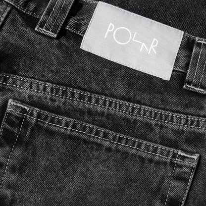 Polar 93! Denim Pants - Silver Black