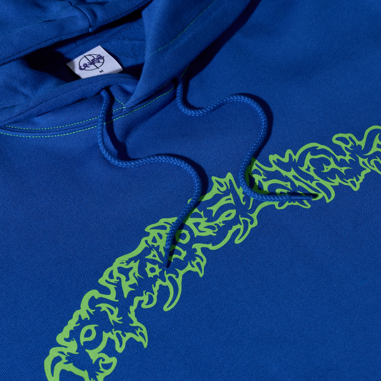 Polar Contrast Dave Hoodie - Blue