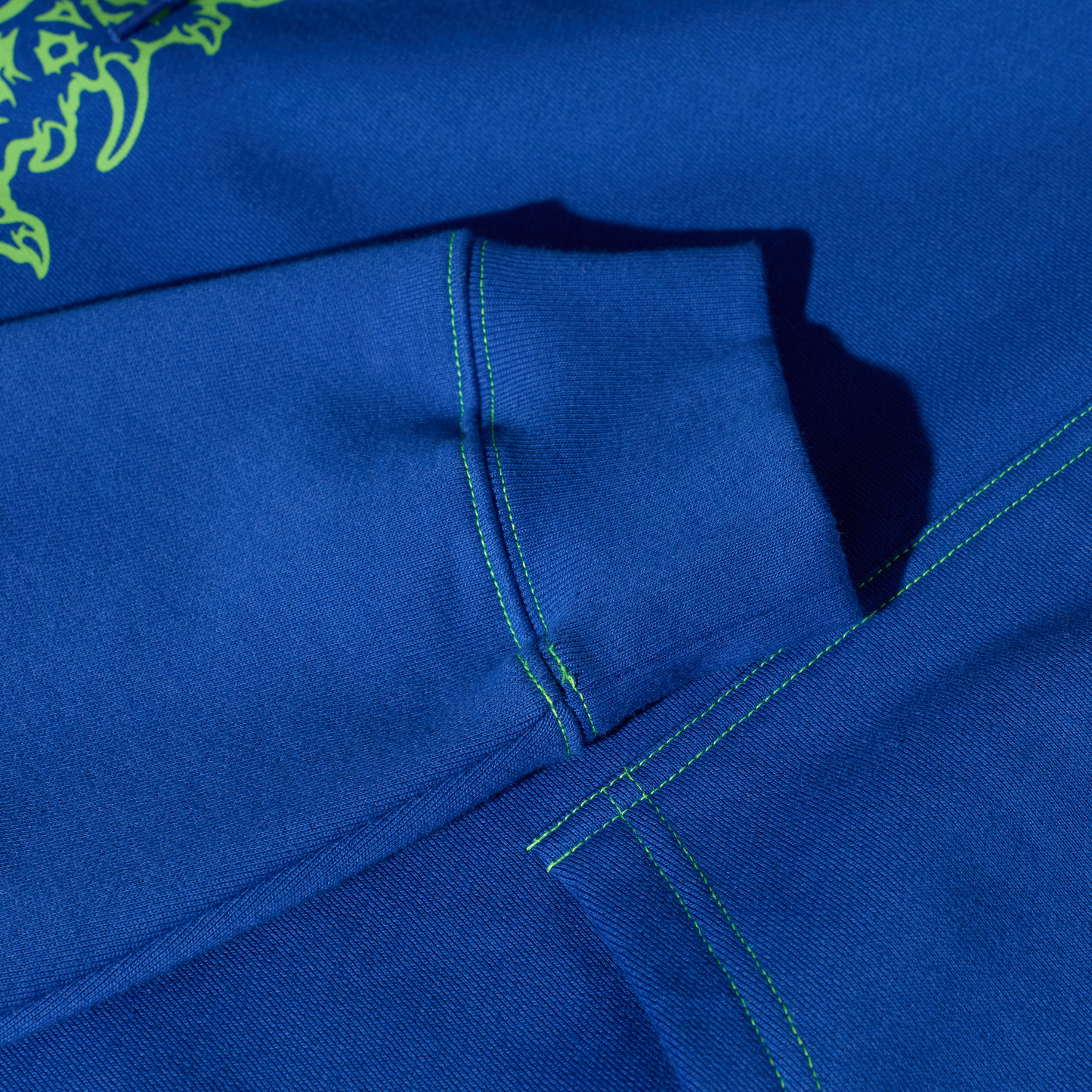 Polar Contrast Dave Hoodie - Blue