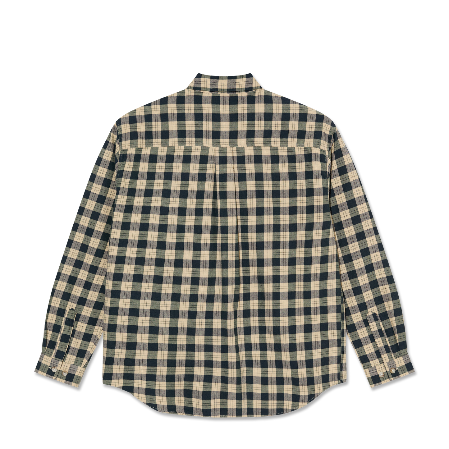 Polar Mitchell LS Shirt - Teal/Butter
