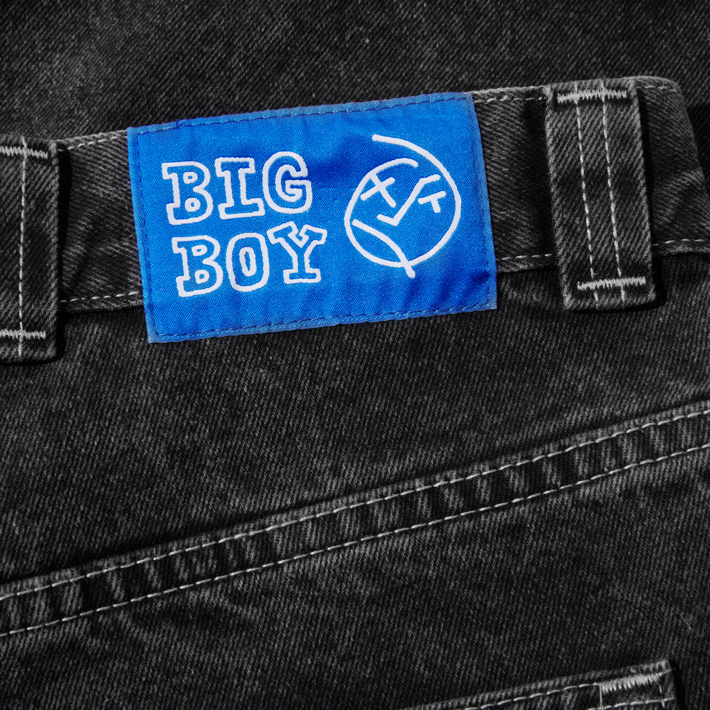 Polar Big Boy Pants- Silver Black