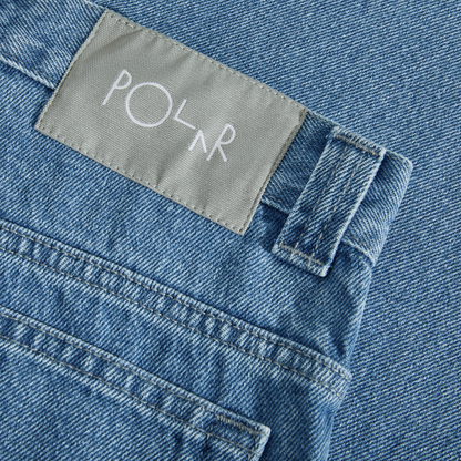 Polar 93! Denim Pants - Mid Blue