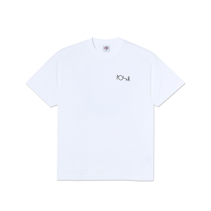 Polar Skate Co. Fill Logo Tee - White