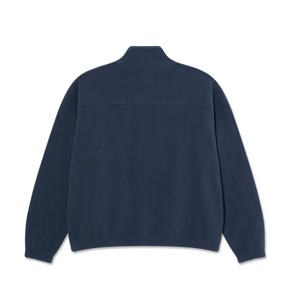 Polar Skate Co. Ivan Half Zip Sweatshirt - Grey / Blue