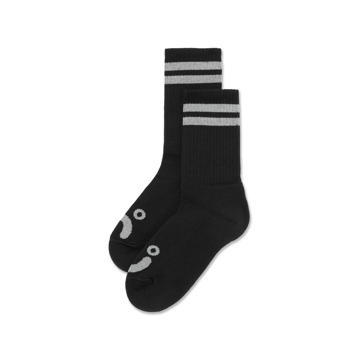 Polar Rib Sock - Black / Grey