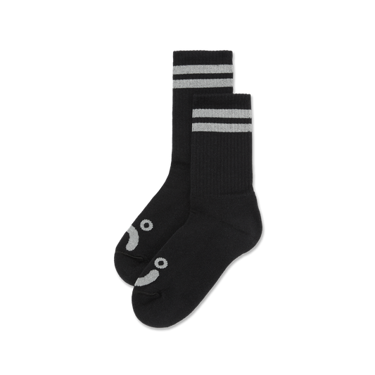 Polar Rib Sock - Black / Grey