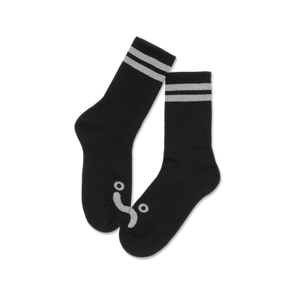 Polar Rib Sock - Black / Grey