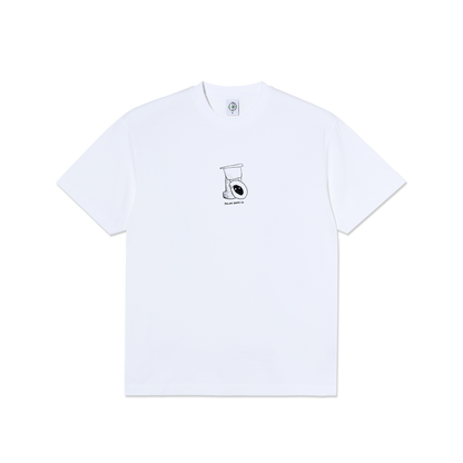 Polar Skate Co. Toilet Tee - White