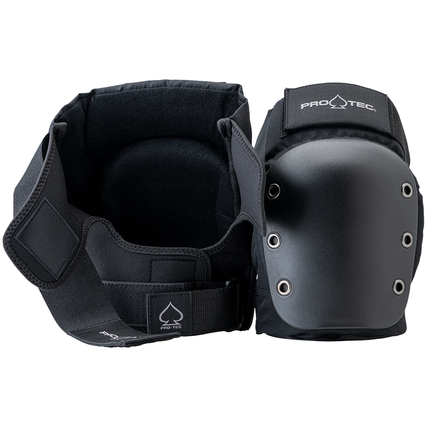 Pro-Tec Street Knee Pad Open Back - Black