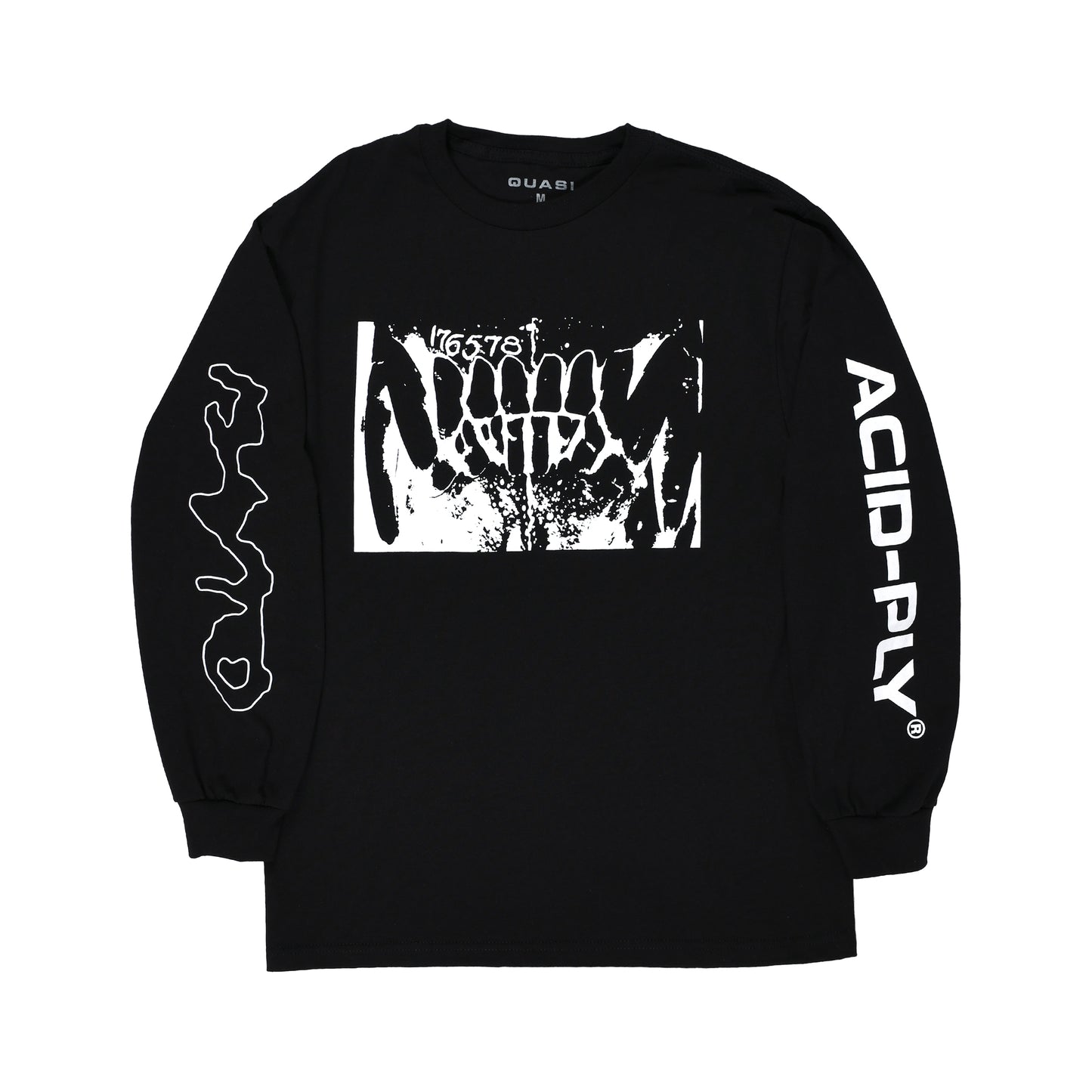 Quasi Rephlex L/S Tee - Black