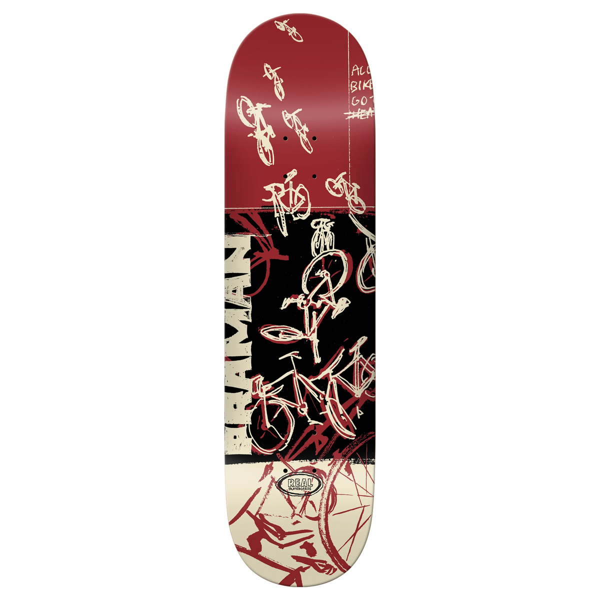 Real Praman Bike Purgatory Deck - 8.25