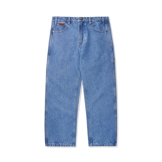 Butter Goods Relaxed Denim Jeans - Washed Indigo