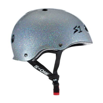 S1 Lifer Helmet - Silver Glitter