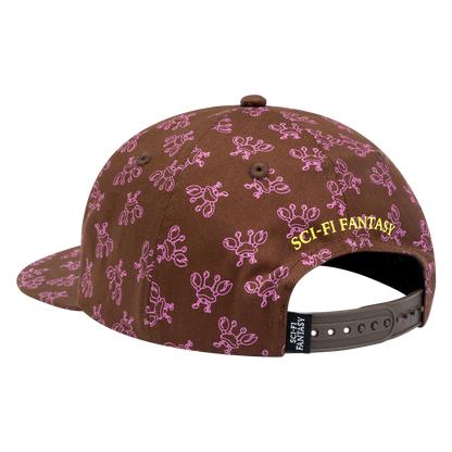 Sci-Fi Fantasy Crab Hat - Brown