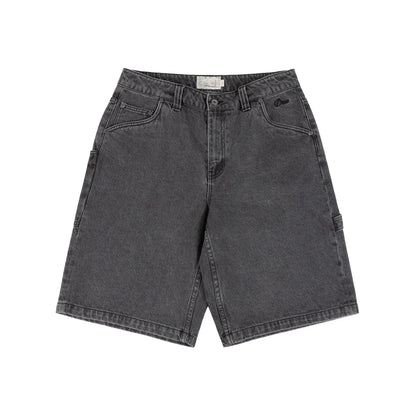 Dime Classic Denim Shorts - Faded Black