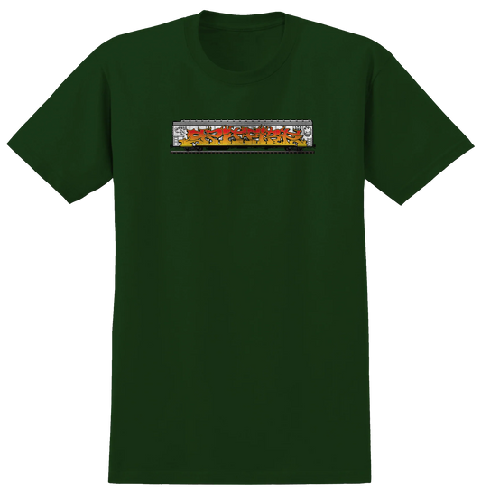 Spitfire Savie ll Train Yard Tee - Forrest Green