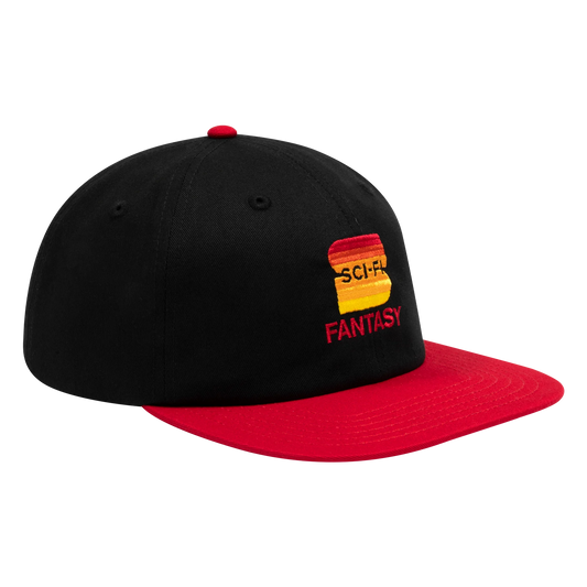Sci-Fi Fantasy S Hat - Black/Red
