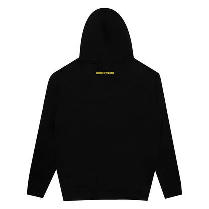 Sci-Fi Fantasy Tech Support Hoodie - Black