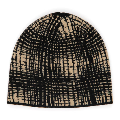 Corduroy Shadow Plaid Reversible Skully - Khaki
