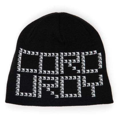 Corduroy Shadow Plaid Reversible Skully - Red