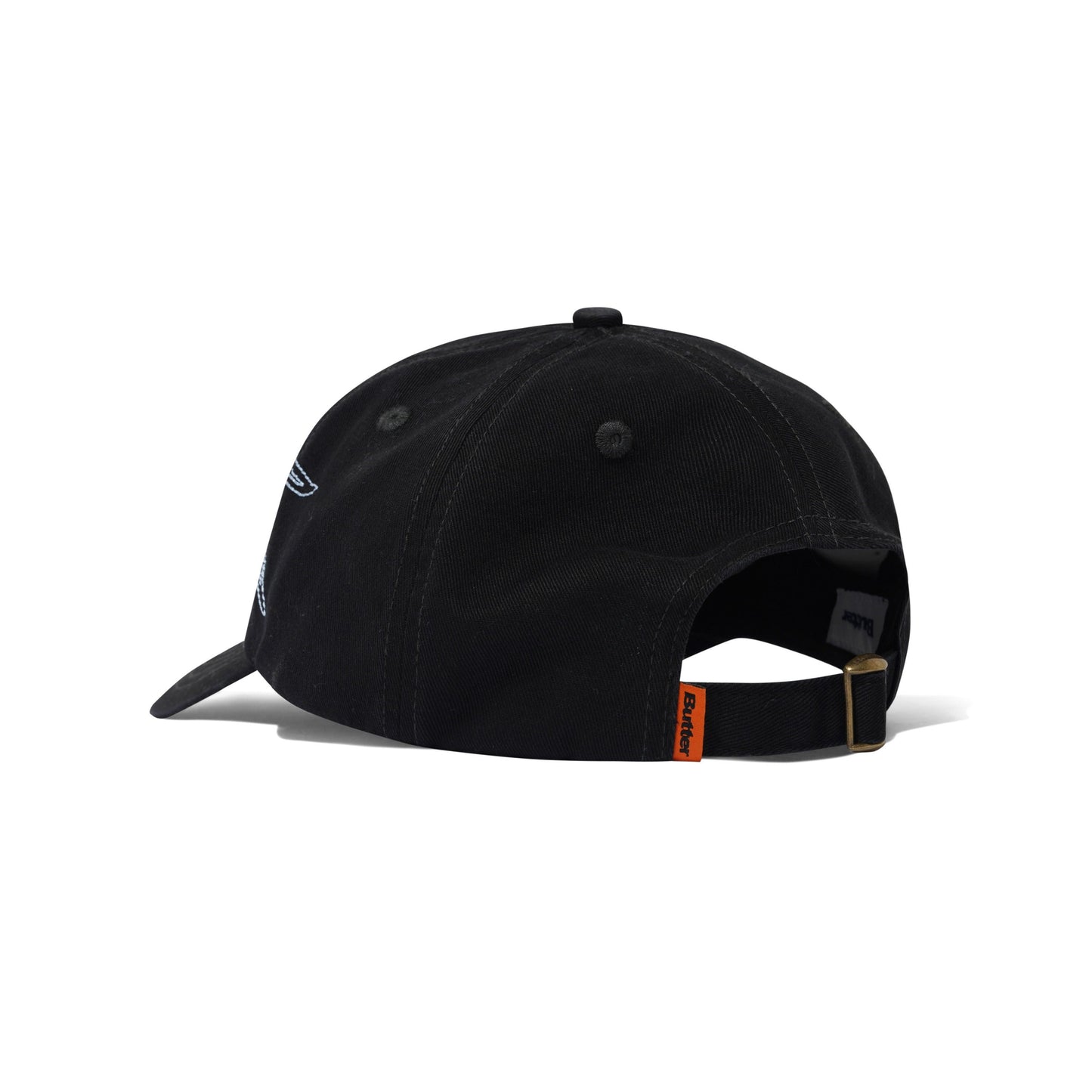 Butter Goods Solar 6 Panel Hat - Washed Black