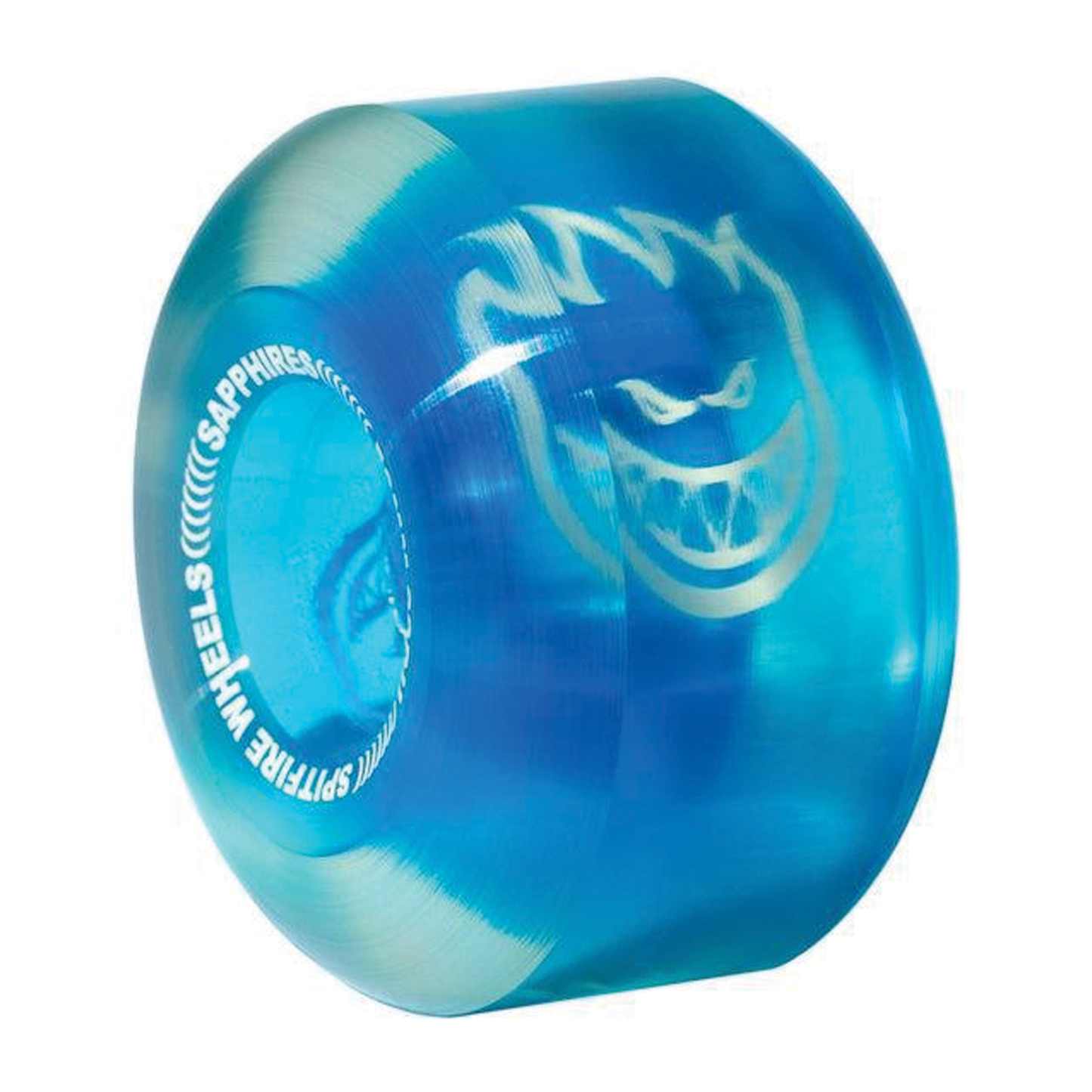 Spitfire 90D Sapphire Wheel Clear Blue - 56mm