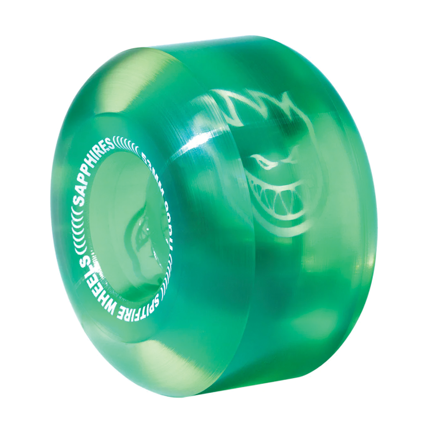 Spitfire 90D Sapphire Wheel Clear Green - 53mm