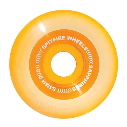 Spitfire 90D Sapphire Wheel Clear Orange - 54mm