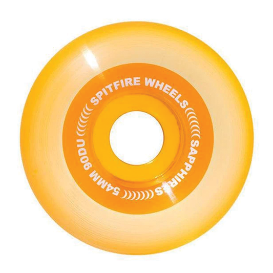 Spitfire 90D Sapphire Wheel Clear Orange - 54mm