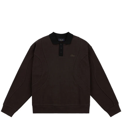 Dime French Terry Rugby - Brown